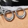 316 Surgical Stainless Steel Hoop Earrings EJEW-G416-42B-P-2