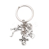 Zinc Alloy Keychains LS-KEYC-I118-01ASP-03-1