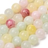 Natural Green Jade Beads Strands G-G757-03-12mm-2