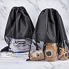 Non-woven Fabric Shoes Storage Bags with Visible Window ABAG-WH0045-13A-5