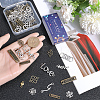 SUNNYCLUE 66pcs 11 styles Tibetan Style Alloy Connector Charms TIBE-SC0001-89-3