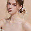 60Pcs 10 Styles Valentine's Day Heart Alloy Pendant Decorations HJEW-FH00290-5