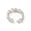 Brass Cup Peg Open Cuff Ring Settings KK-G518-02P-03-3