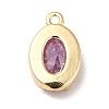 Glass Charms KK-M233-01G-B-2