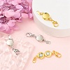 4 Sets 2 Colors Alloy Magnetic Clasps FIND-YWC0003-02-5
