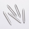 Tarnish Resistant 304 Stainless Steel Pendants STAS-P198-03-1