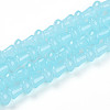 Baking Paint Glass Beads Strands DGLA-N007-01H-1