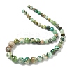 Natural Green Line Jasper  Graduated Beads Strands G-F830-A01-01-3