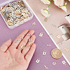 300Pcs 6 Style 201 Stainless Steel Charms STAS-DC0005-24-2