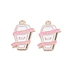 Halloween Theme Alloy Enamel Pendants ENAM-T020-07H-2