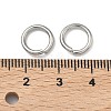 Tarnish Resistant 304 Stainless Steel Open Jump Rings X-STAS-E066-11-8mm-4