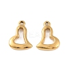 Ion Plating(IP) 304 Stainless Steel Pendants STAS-D051-15G-1