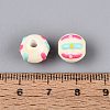 Handmade Porcelain Ceramic Beads PORC-Q005-03K-3