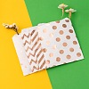 100Pcs 4 Patterns Eco-Friendly Kraft Paper Bags CARB-LS0001-02B-6