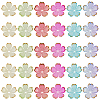 180Pcs 6 Colors Acrylic Bead Caps OACR-PA0001-15-7