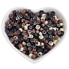 500Pcs 5 Colors Silicone Hair Coil Cuffs OHAR-SP0001-13-7