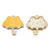 Rack Plating Alloy Enamel Pendants ENAM-T011-191A-3