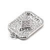 Brass Micro Pave Cubic Zirconia Pendants LS-KK-D283-30P-04-2