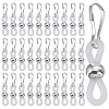60Pcs Silicone Zipper Pulls HJEW-WH00154-1