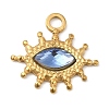 Real 18K Gold Plated 304 Stainless Steel Pendants STAS-A084-19G-03-1