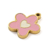 316 Surgical Stainless Steel Enamel Charms STAS-M073-29A-02G-2
