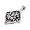 304 Stainless Steel Big Pendants LS-STAS-S122-05AS-2