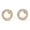 PVD Vacuum Plating 304 Stainless Steel Stud Earrings EJEW-C099-09G-02-2