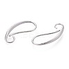 304 Stainless Steel Earring Hooks STAS-N108-29P-3