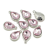 Alloy Glass Charms PALLOY-T028-7x10mm-10-1