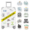 50Pcs Cartoon Study English Word Paper Sticker Label Set DIY-G077-01-6