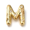 Brass with Cubic Zirconia Pendants KK-Q818-03M-G-1