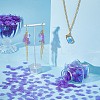 2000Pcs UV Plating Resin Charms RESI-NB0002-17D-4