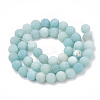 Natural Amazonite Beads Strands G-T106-189-3