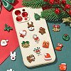 40Pcs 20 Styles Christmas Opaque Resin Decoden Cabochons RESI-YW0001-83-4