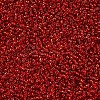 11/0 Grade A Transparent Glass Seed Beads X-SEED-Q007-F37-2