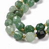 Natural Green Aventurine Beads Strands G-G990-F03-4
