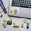 44Pcs 44 Styles Plant Theme Paper Stickers Sets STIC-P004-08-5
