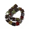 Natural Dragon Blood Beads Strands G-L253-10-3