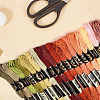 Polyester Embroidery Threads OCOR-WH20074-13B-03C-6