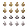 Alloy Tibetan Silver Charms PALLOY-NB0001-39-1