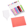 10Pcs 10 Colors ABS Plastic Nail Art Rhinestones Pickers Beadable Pens DIY-TA0014-97-2