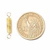 Natural Topaz Jade Connector Charms PALLOY-JF01454-02-2