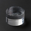 Column Transparent Acrylic Jewelry Display Pedestals ODIS-WH0329-32A-1