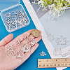 20Pcs 10 Styles 201 Stainless Steel Pendants STAS-WR0001-39-3