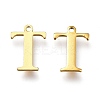 PVD Vacuum Plating  304 Stainless Steel Charms STAS-H112-T-G-2