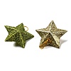 Plastic Glitter Star Pendant Decorations KY-D019-01A-3