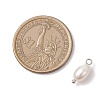Natural Cultured Freshwater Pearl Rice Charms PALLOY-JF04643-02-2