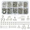 DIY Alloy & Iron Jewelry Making Findings Kit DIY-FS0005-84P-1