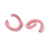 Spray Painted Iron Open Jump Rings IFIN-T017-04B-23-3