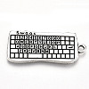 Tibetan Style Alloy Pendants LS-TIBE-S323-042AS-RS-2